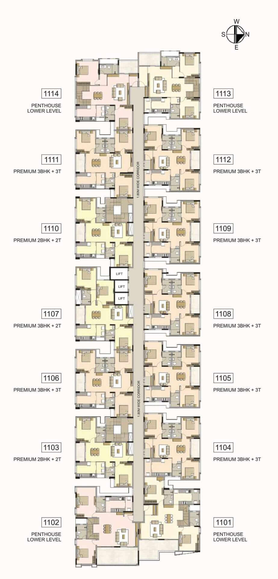 Flats for sale in Sholinganallur Prathyangira